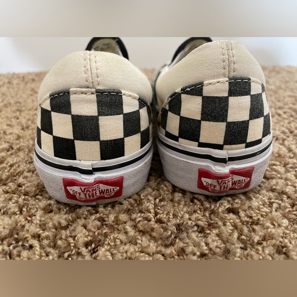 VANS Slip On Classic 507698 Black Checkered Mens 6 Wmns 7.5 - Picture 4 of 8